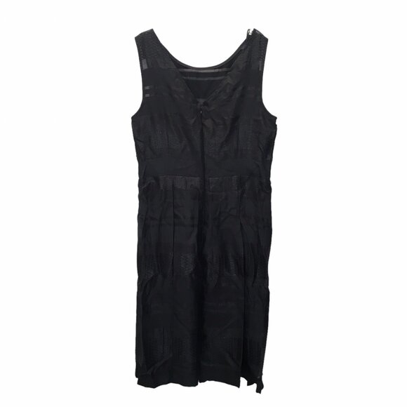 Dark Fairy Tank Dress Whimsigoth Women Size 10 Black Sleeveless - Picture 4 of 10